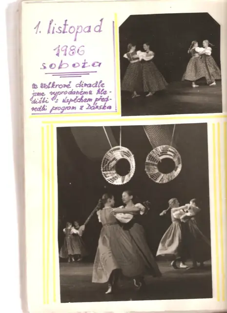 A page from the ensemble’s chronicle