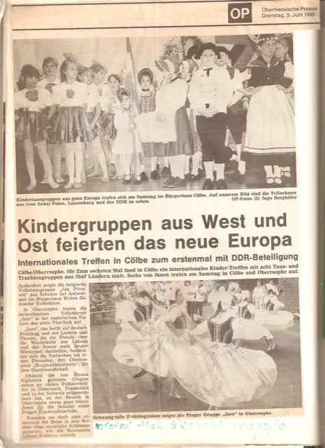 A page from the ensemble’s chronicle