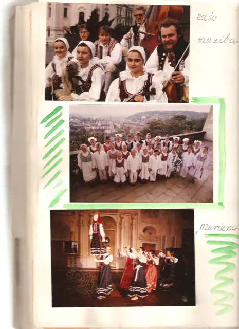 A page from the ensemble’s chronicle